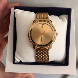 Movado BOLD Gold Watch
